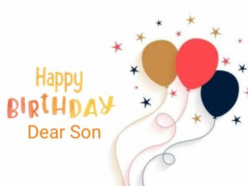 Birthday Wishes for Son