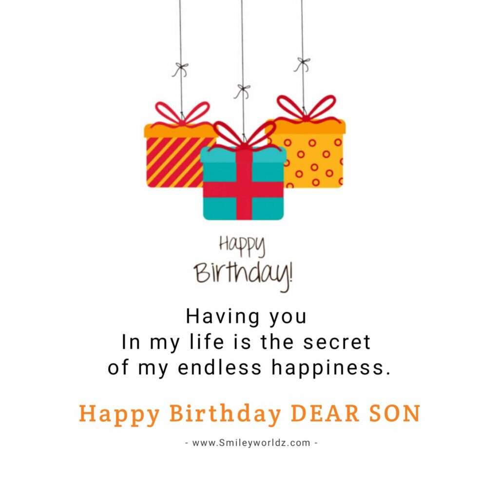 Birthday Wishes for Son