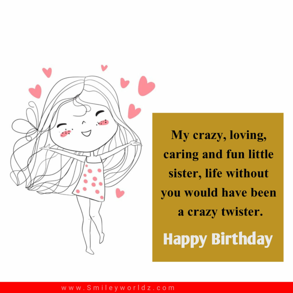 Heart touching birthday wishes for sister
