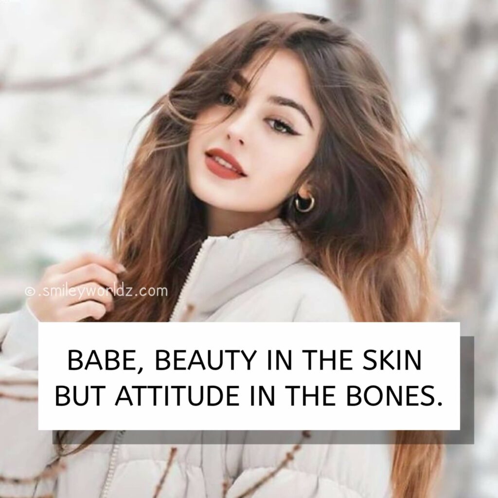 Girls Attitude Quotes for Instagram