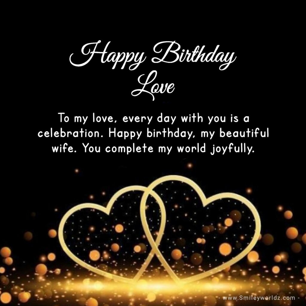  Birthday Wishes for Wife